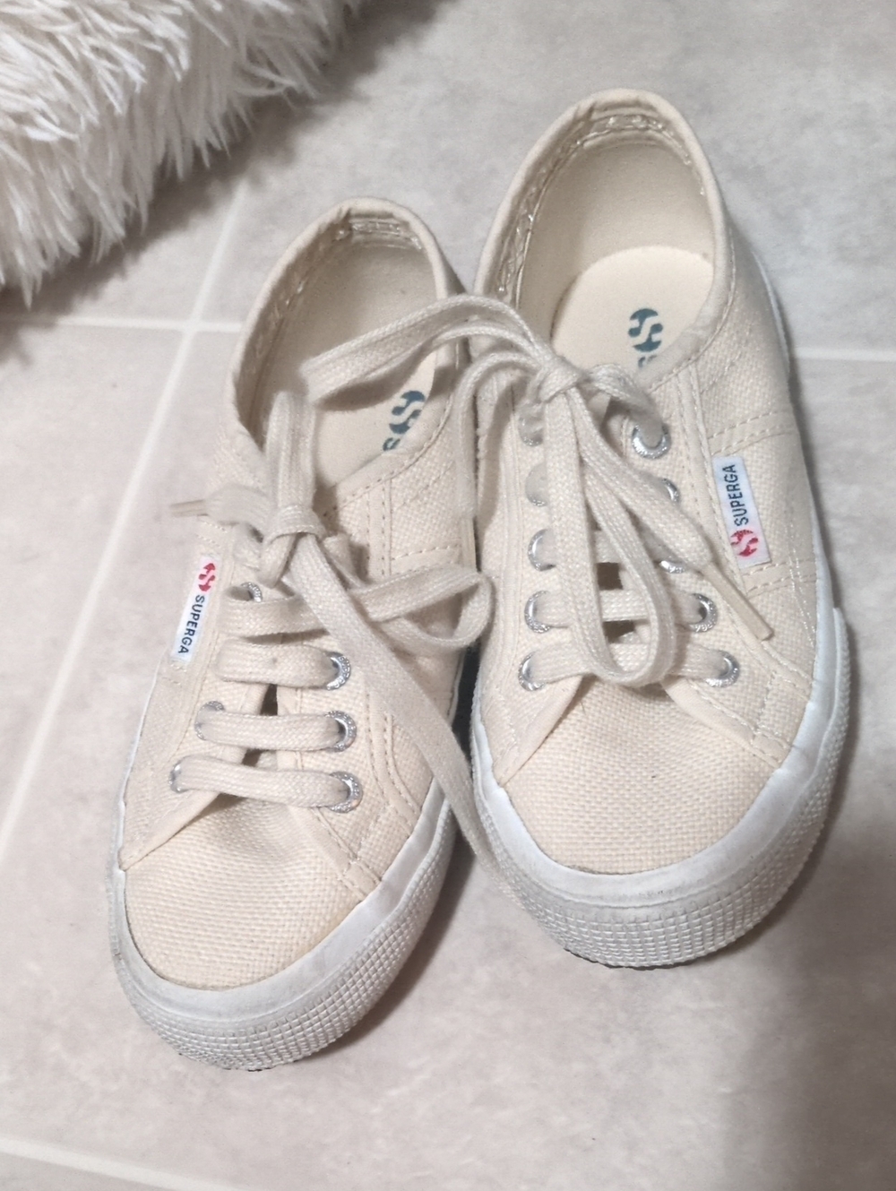 Superga Kida Lace-Up Sneakers